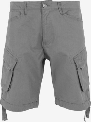 Pantalon cargo Urban Classics en gris : devant