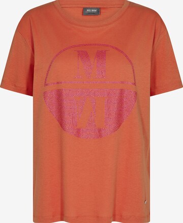 MOS MOSH Shirt in Oranje: voorkant