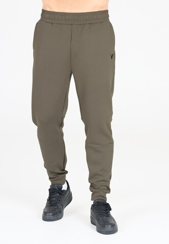 Virtus Tapered Sweatpants 'Taro' in Grau: Vorderseite