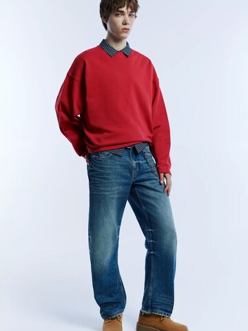 Pull&Bear Bluzka sportowa 'STWD' w kolorze czerwony