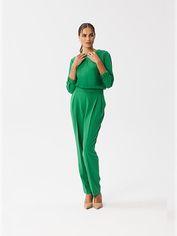 Stylove - Jumpsuit en verde: frente