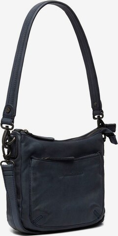 The Chesterfield Brand Crossbody Bag in Blue: front