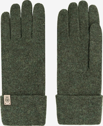 Roeckl Full Finger Gloves in Green: front