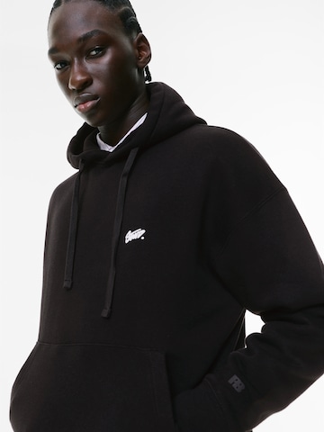 Sweat-shirt Pull&Bear en noir