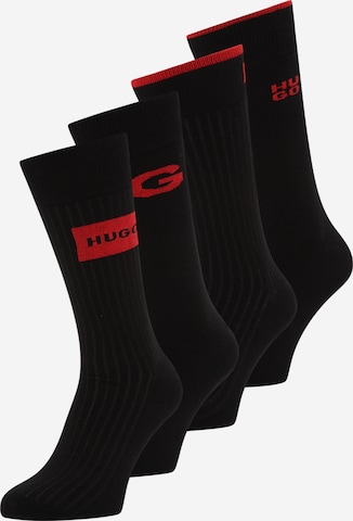 juoda HUGO Kojinės: priekis