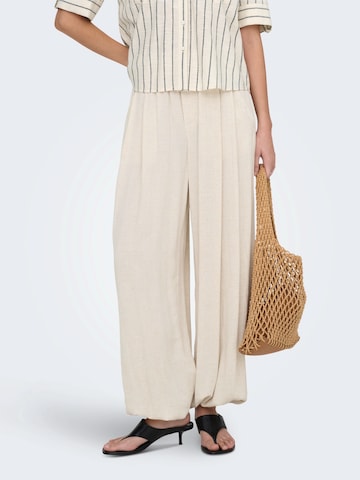 Barrel Pantaloni modello harem 'ONLSIESTA' di ONLY in beige: frontale