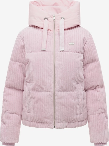 Veste fonctionnelle 'Riella' Ragwear en rose : devant