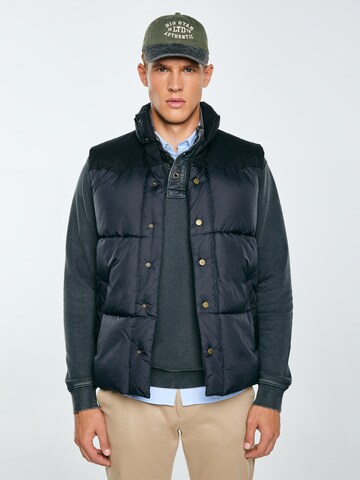 Gilet 'AGRIB' BIG STAR en noir : devant