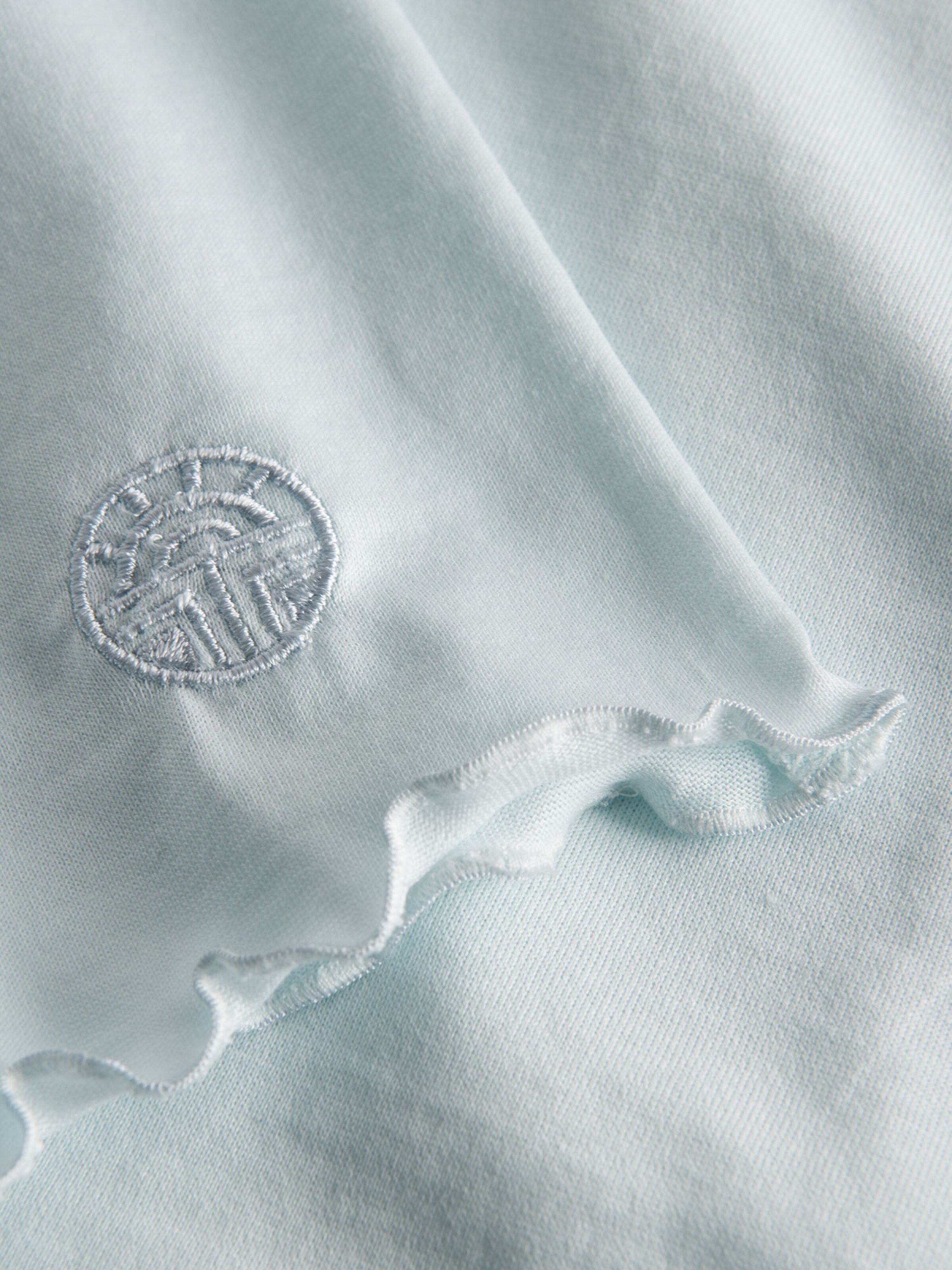 FÉRAUD PARIS Nightgown ' Wellensaum ' in Blue