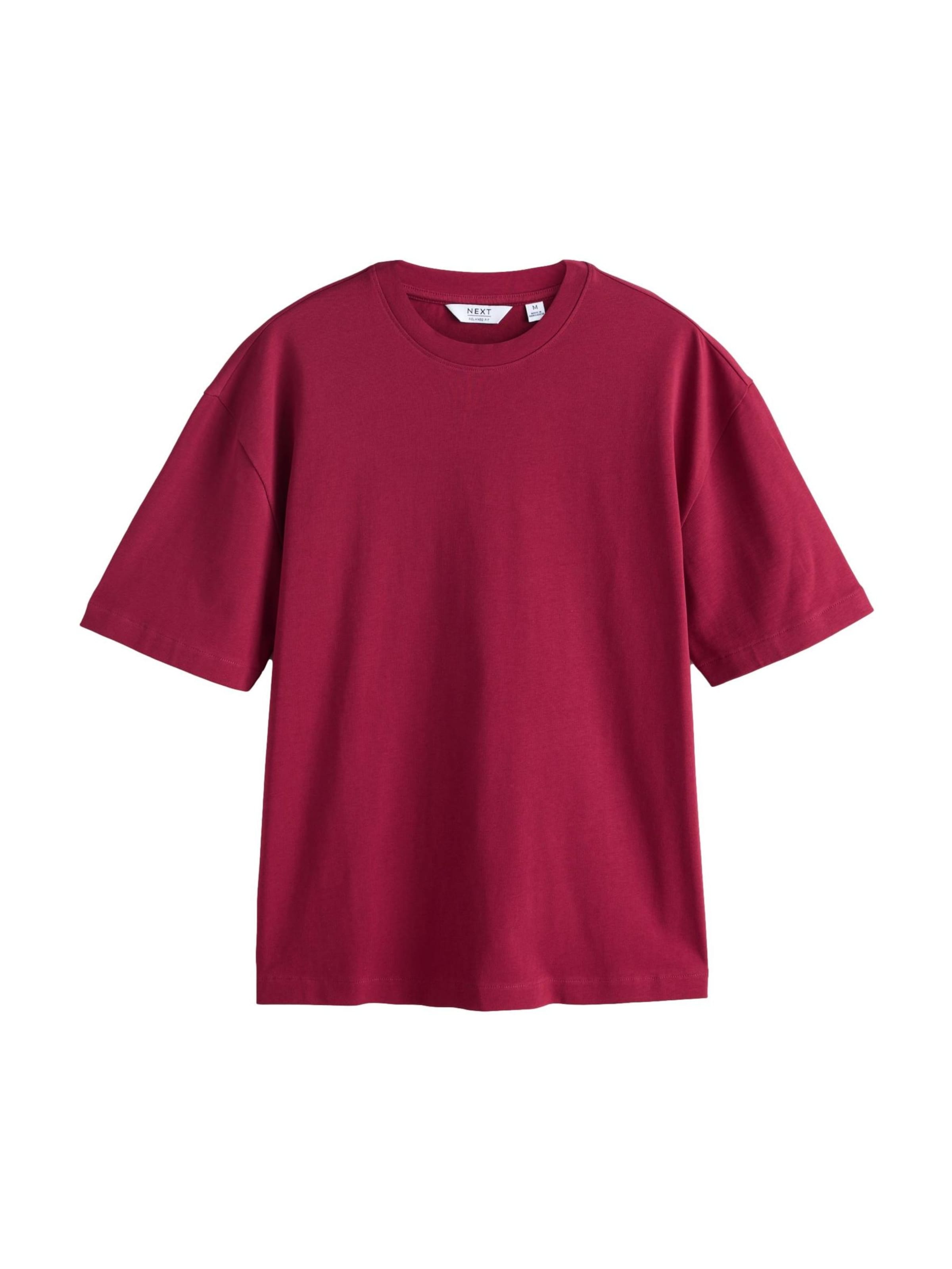 Next Shirt in Red: front