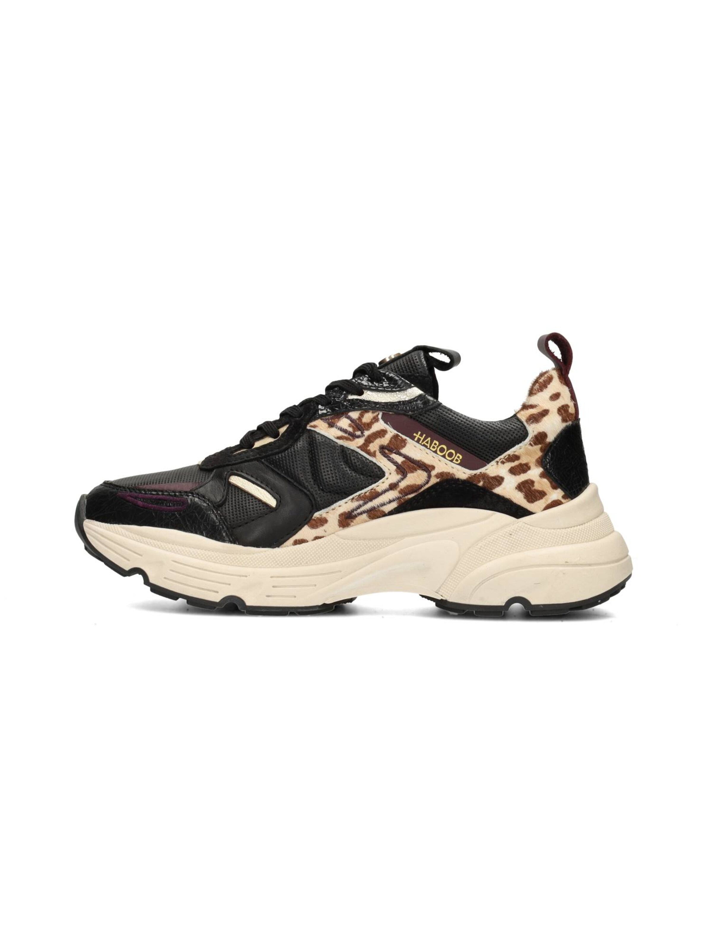 Haboob Sneaker 'OLIVIA' in Schwarz: Vorderseite