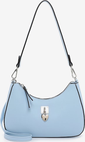 Emily & Noah Shoulder Bag '  Birte ' in Blue: front