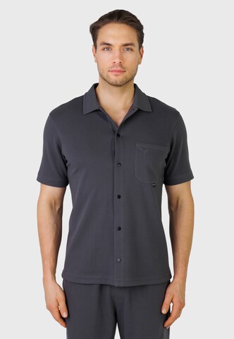 Kleinigkeit Regularny krój Koszula w kolorze szary: przód