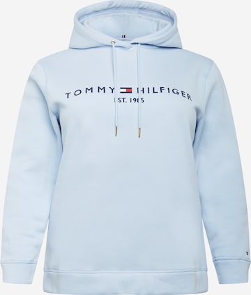 Tommy Hilfiger Curve Sweatshirt i blå: forside