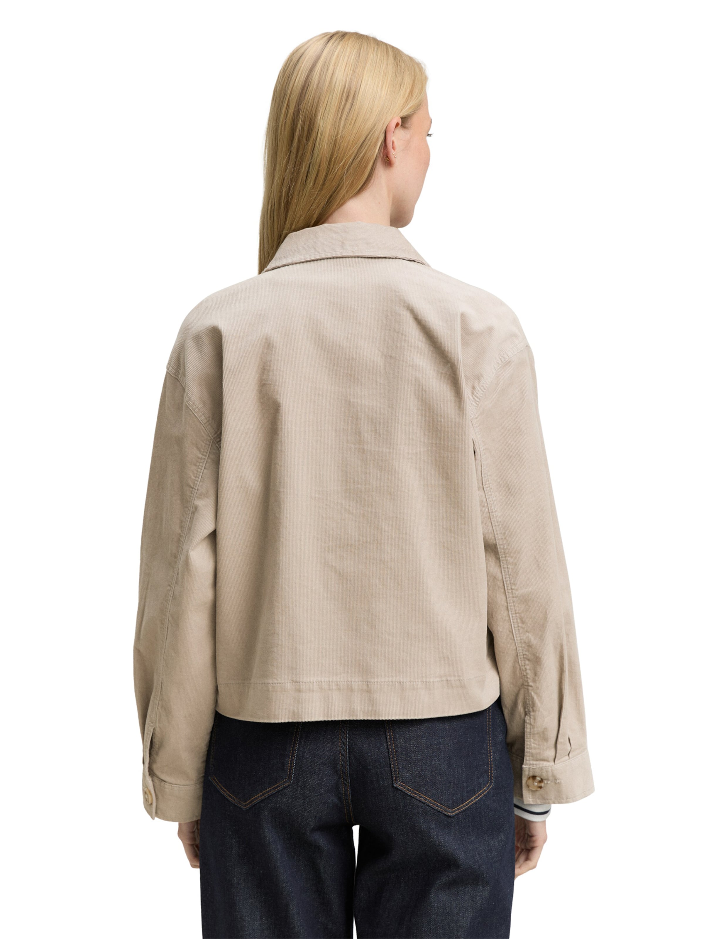 TOM TAILOR - Chaqueta de entretiempo en gris