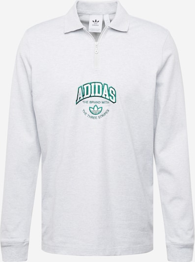 ADIDAS ORIGINALS Bluser & t-shirts i grå-meleret / smaragd, Produktvisning