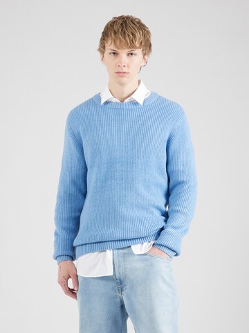 BLEND Trui in Blauw: voorkant