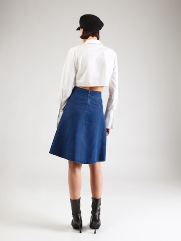 MADS NORGAARD COPENHAGEN Skirt 'Stelly' in Blue