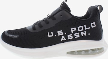 Baskets basses 'Active001' U.S. POLO ASSN. en noir : devant