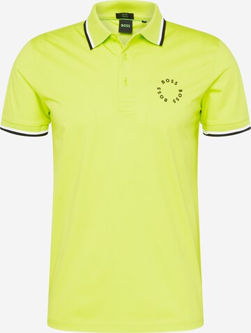 BOSS Тениска 'Paule 2' в жълто: отпред