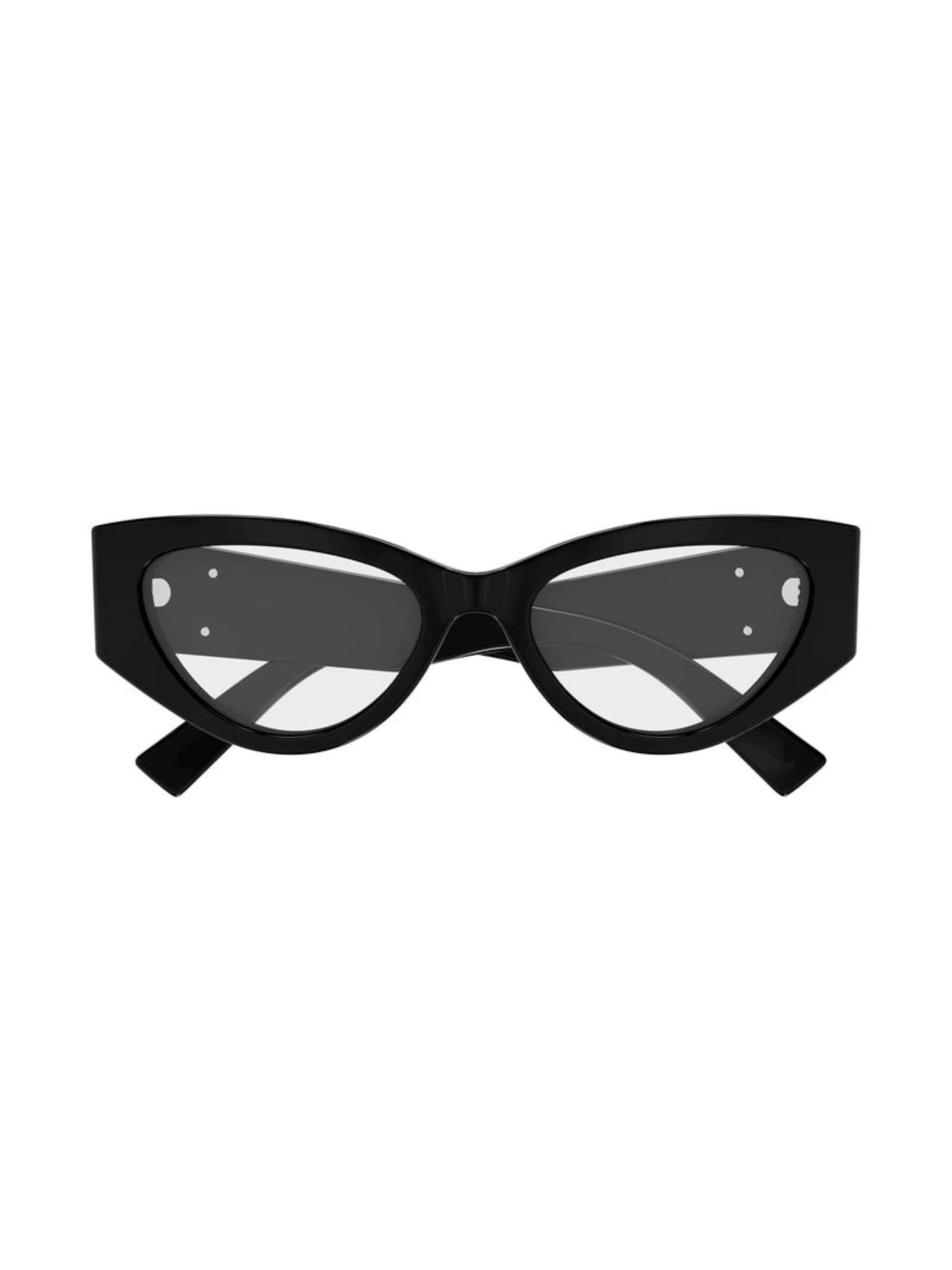 Occhiali da sole di Gucci in nero: frontale