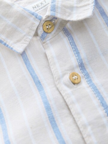 Next Comfort fit Button up shirt in Beige