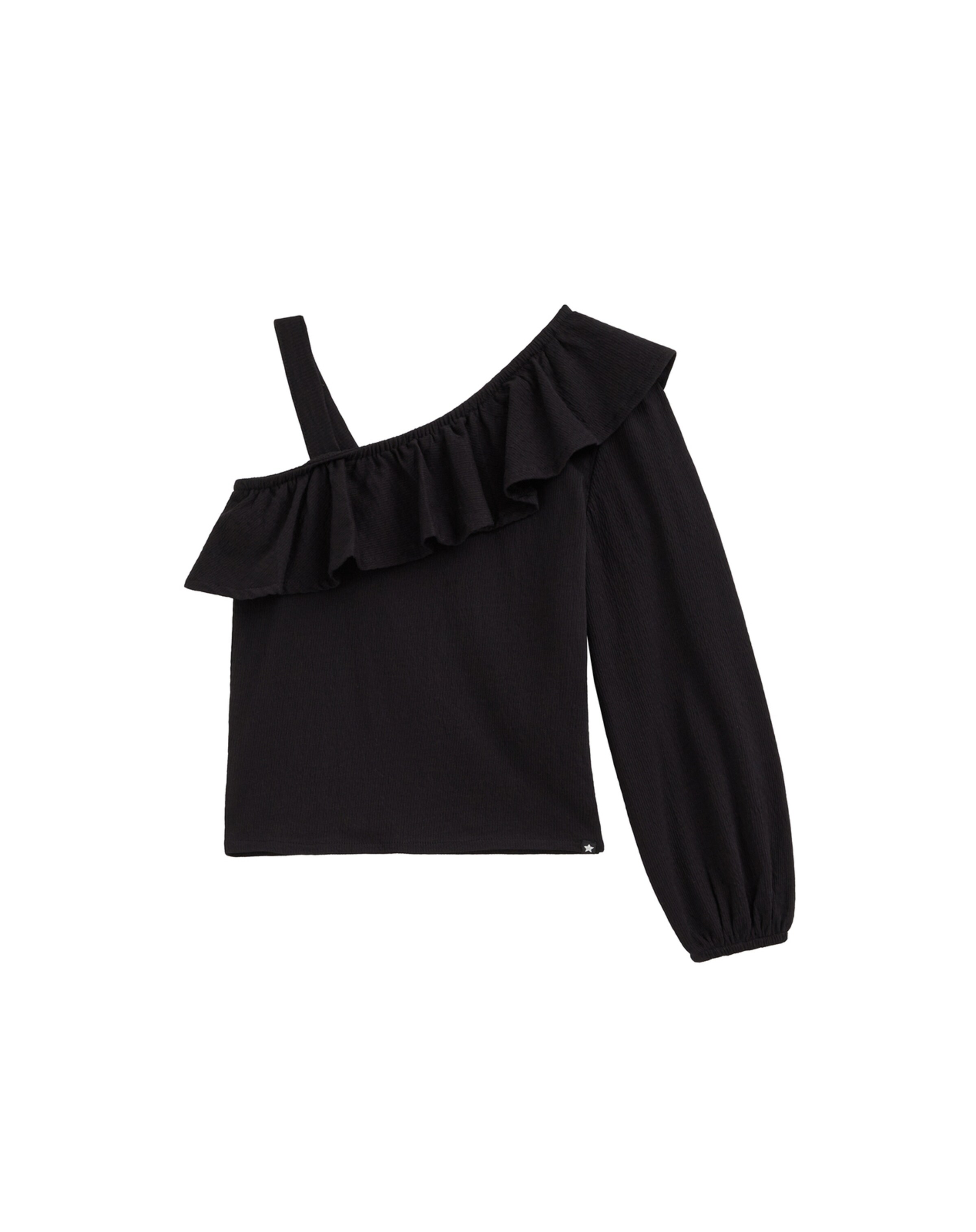 WE Fashion Топ в Черный: спереди