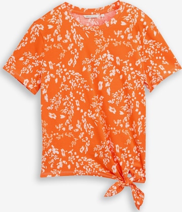 TOM TAILOR DENIM Shirt in Orange: front