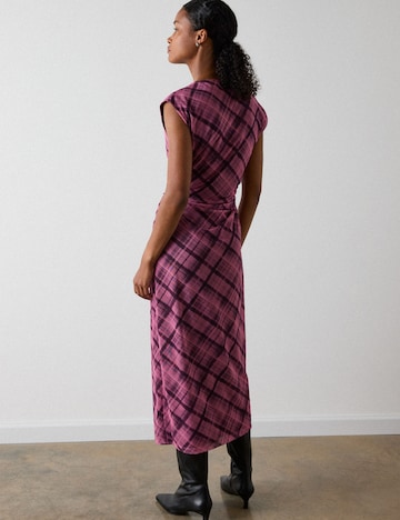 Whistles Dress in Pink: back