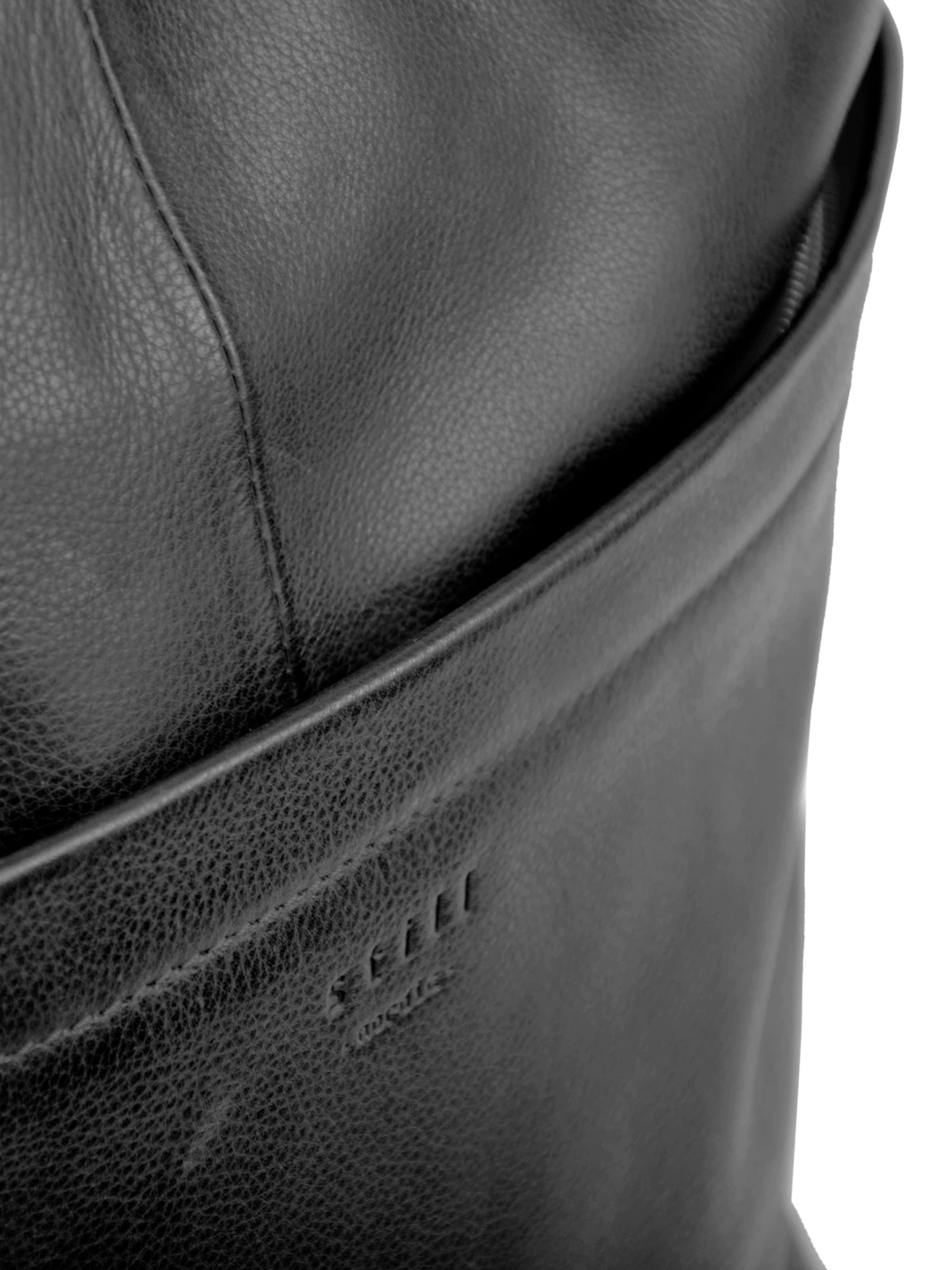 still Nordic Schoudertas 'Anouk Hobo' in Zwart