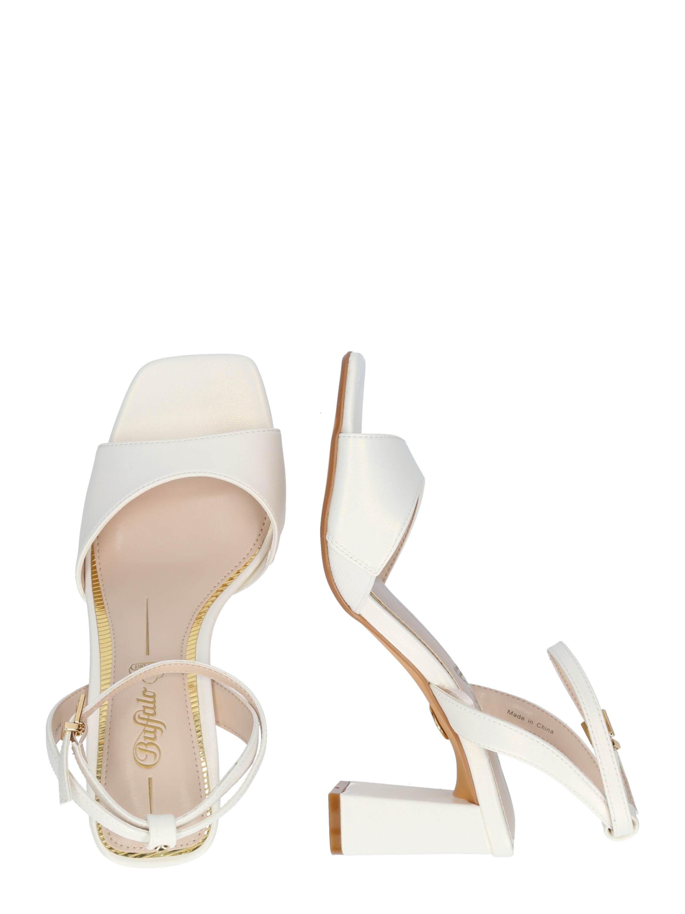 Sandales 'April Neat' BUFFALO en blanc