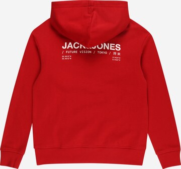 Jack & Jones Junior Mikina – červená