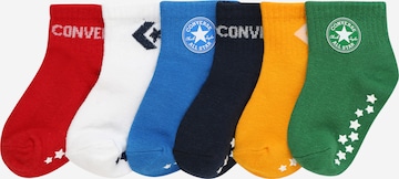 CONVERSE Къси чорапи в синьо: отпред