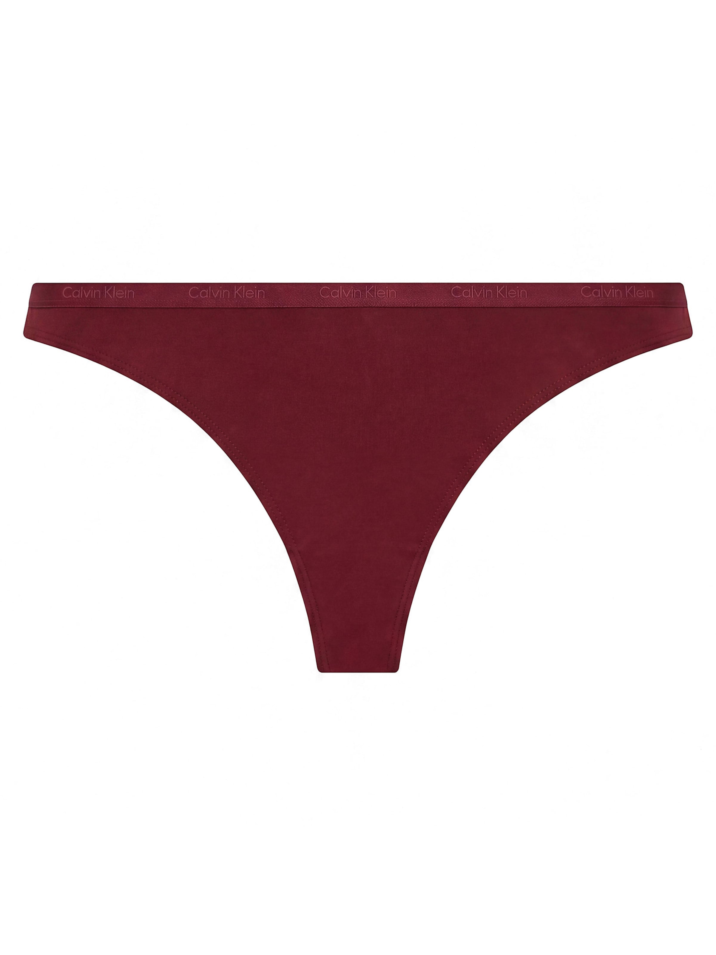 Calvin Klein Underwear String in Lila: Vorderseite