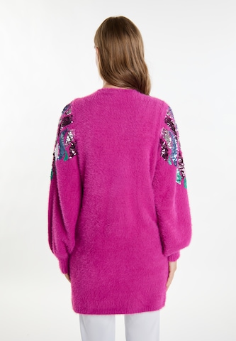 IZIA Knit Cardigan in Pink