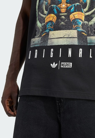 T-Shirt 'Marvel Thanos' ADIDAS ORIGINALS en noir