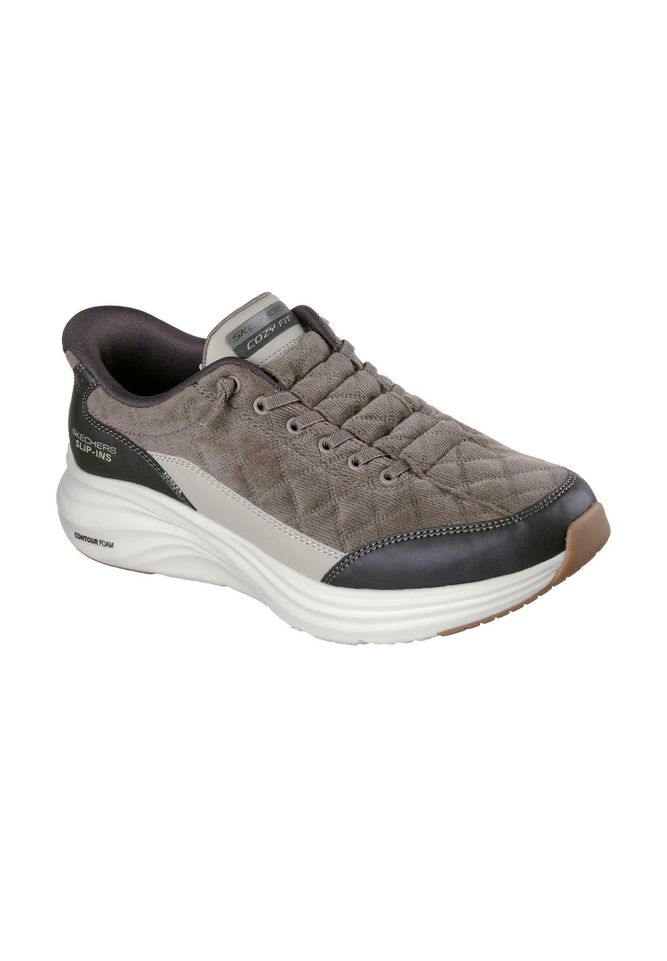 SKECHERS Nízke tenisky 'CONTOUR FOAM-CORDELUX' - Zelená: predná strana
