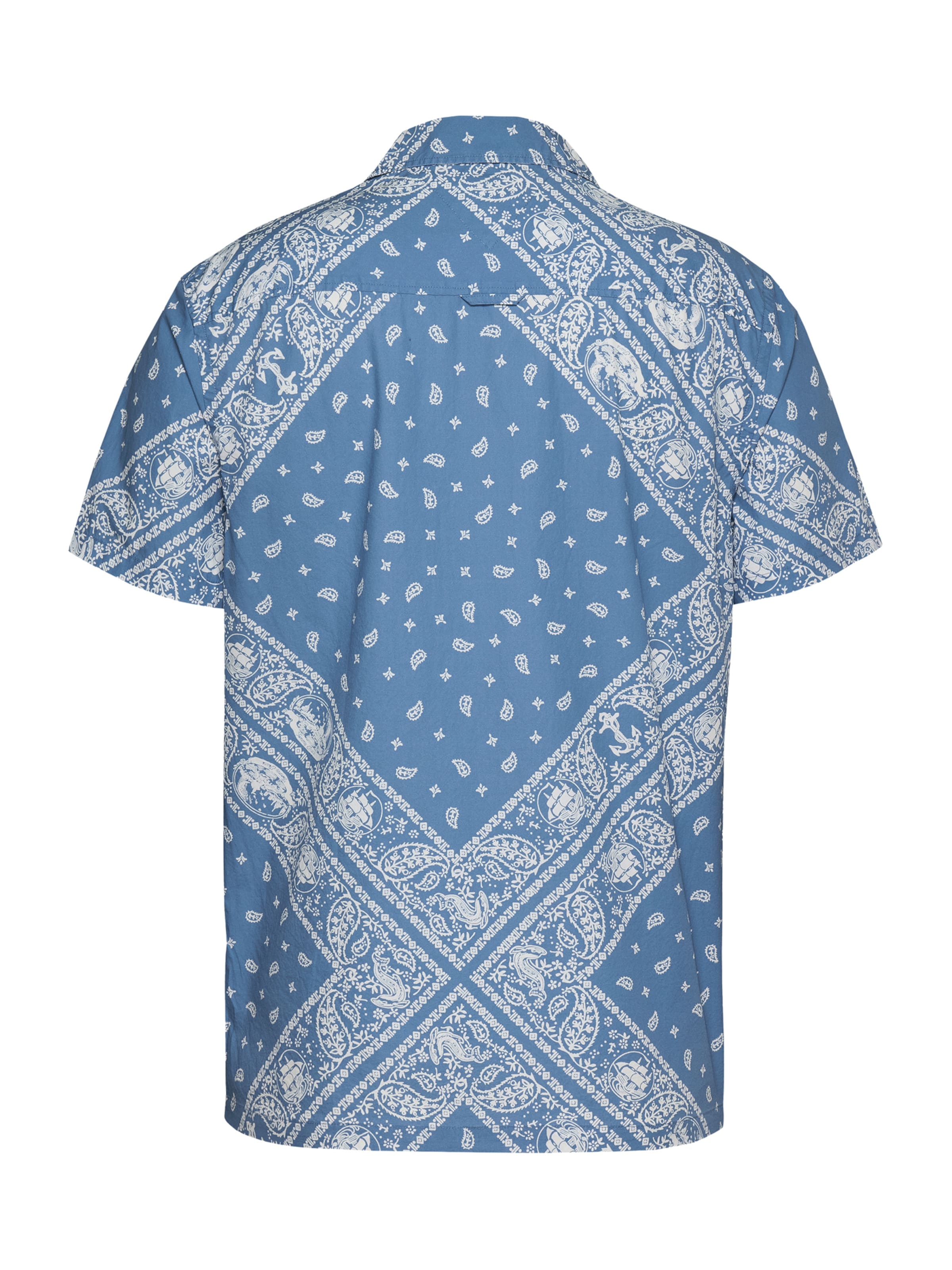 Tommy Jeans Comfort fit Button Up Shirt in Blue