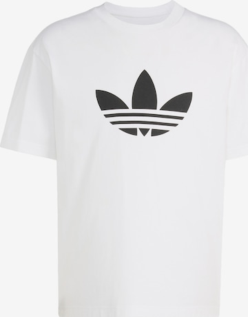 ADIDAS ORIGINALS Shirt 'Adicolor Trefoil' in White: front