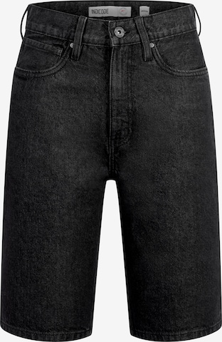 INDICODE JEANS Regular Jeans 'Zelmon' in Black: front