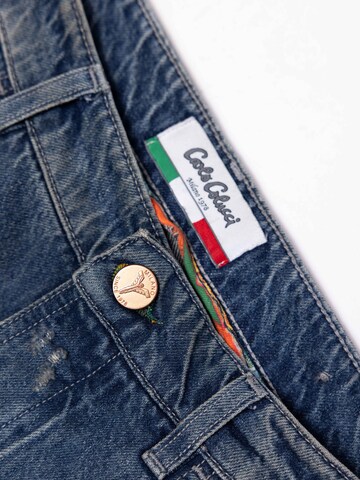 Carlo Colucci Loosefit Jeans 'BRONX' in Blauw