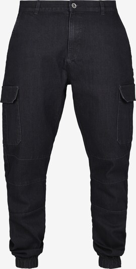 Urban Classics Jeans cargo en noir denim, Vue avec produit
