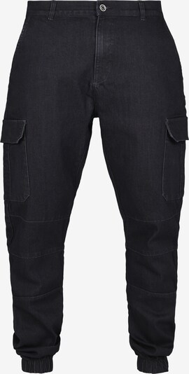 Urban Classics Cargojeans in de kleur Black denim, Productweergave