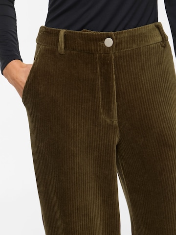 Wide Leg Pantalon VILA en vert
