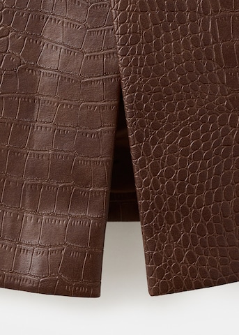 MANGO Skirt in Brown