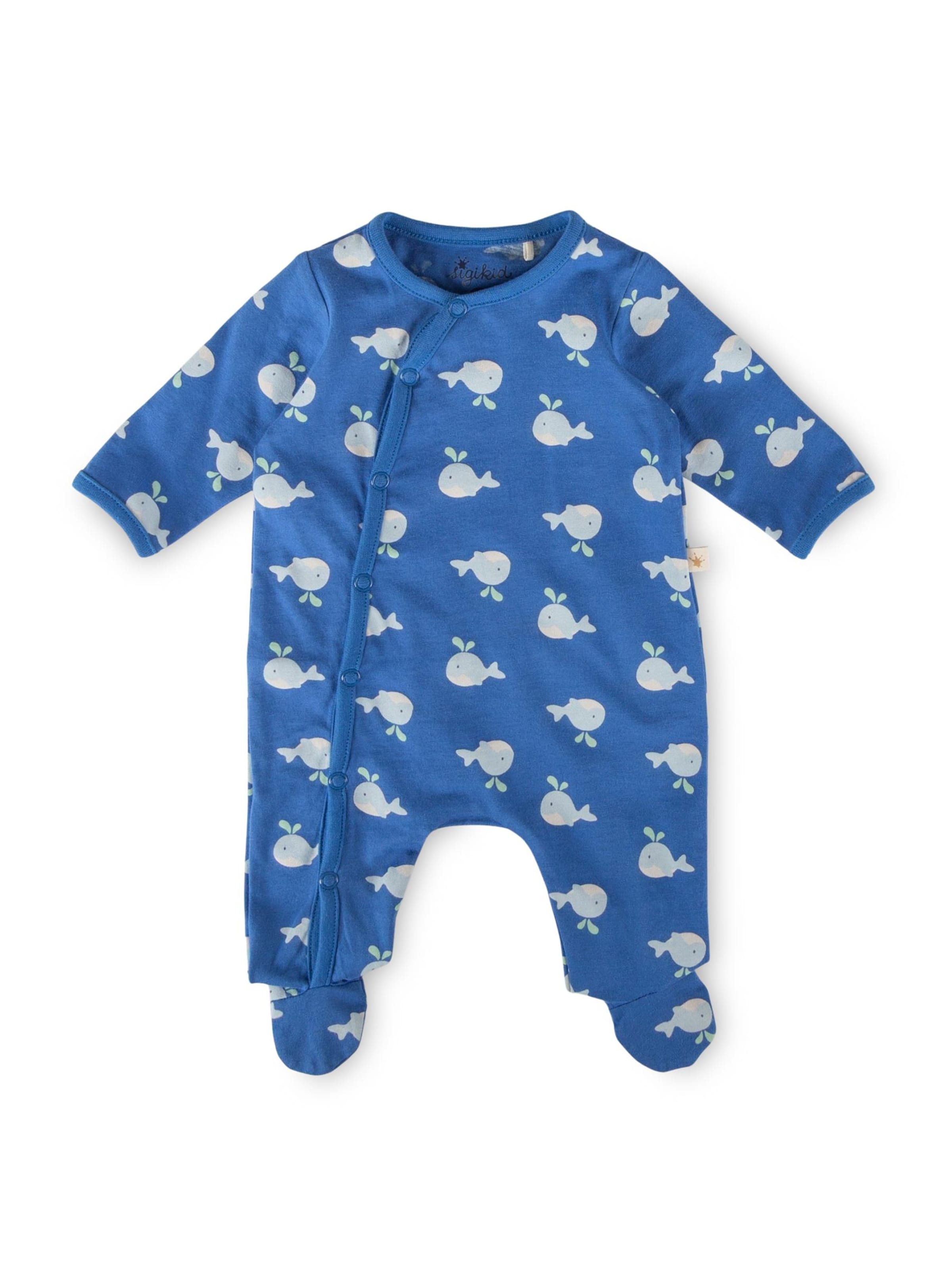 SIGIKID Dungarees 'Overall Classic Baby' in Blue: front