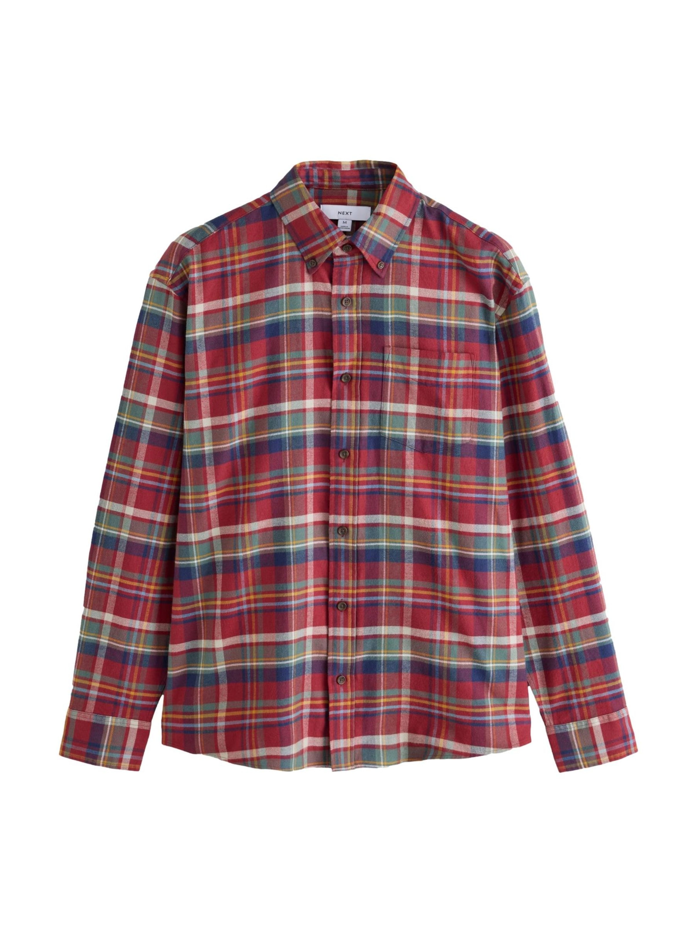 Next - Ajuste regular Camisa en rojo: frente