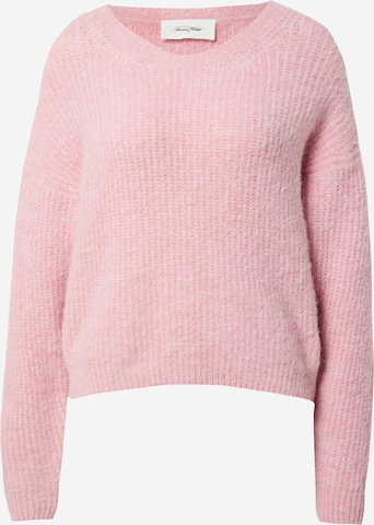 AMERICAN VINTAGE Sweater 'East' in Pink: front