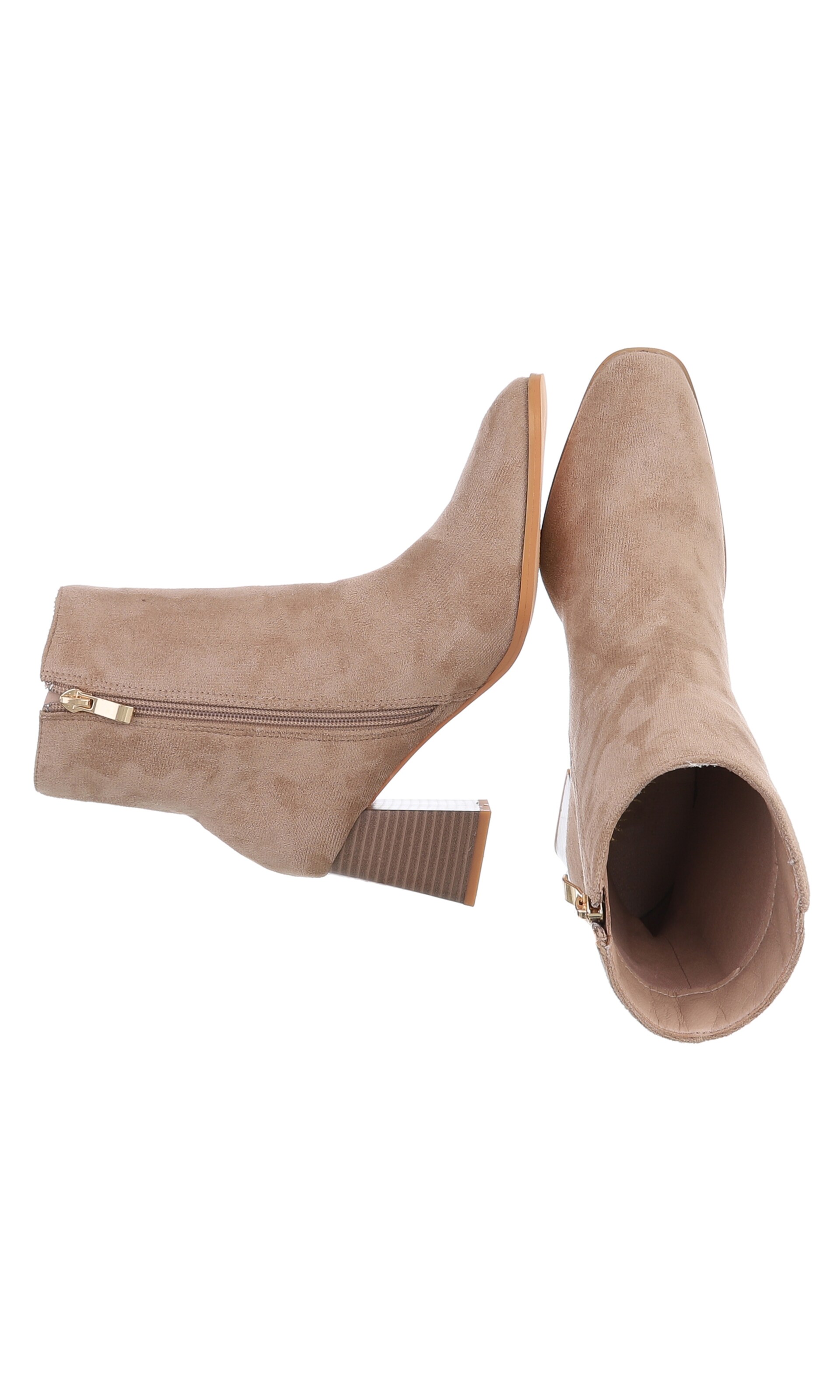 Ital-Design Stiefelette in Braun