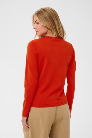 SAINT TROPEZ Strickjacke in Orange